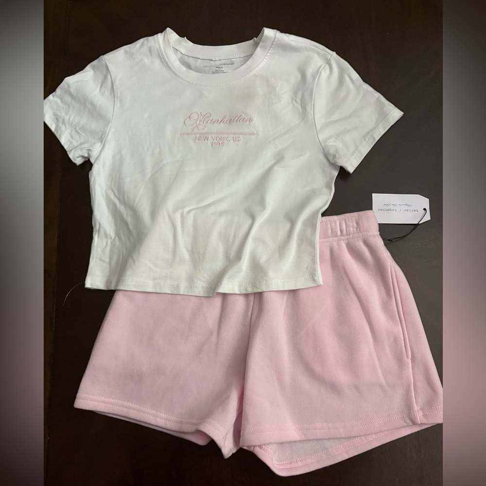 Better Together Sleep/lLounge Shorts Set